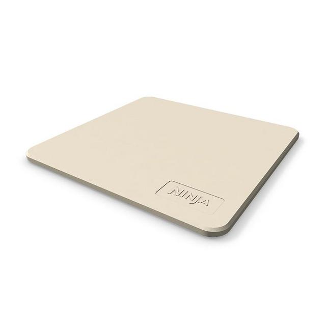 Ninja FlexFlame Upgrades 16’’ Artisan Pizza Stone, Durable Cordierite Stone, 5-Minute Pizzas, Homemade Artisan Pizza, Bread, Calzones, & More, Heat-Safe up to 600F, XL Surface, XSKPGPIZASTN