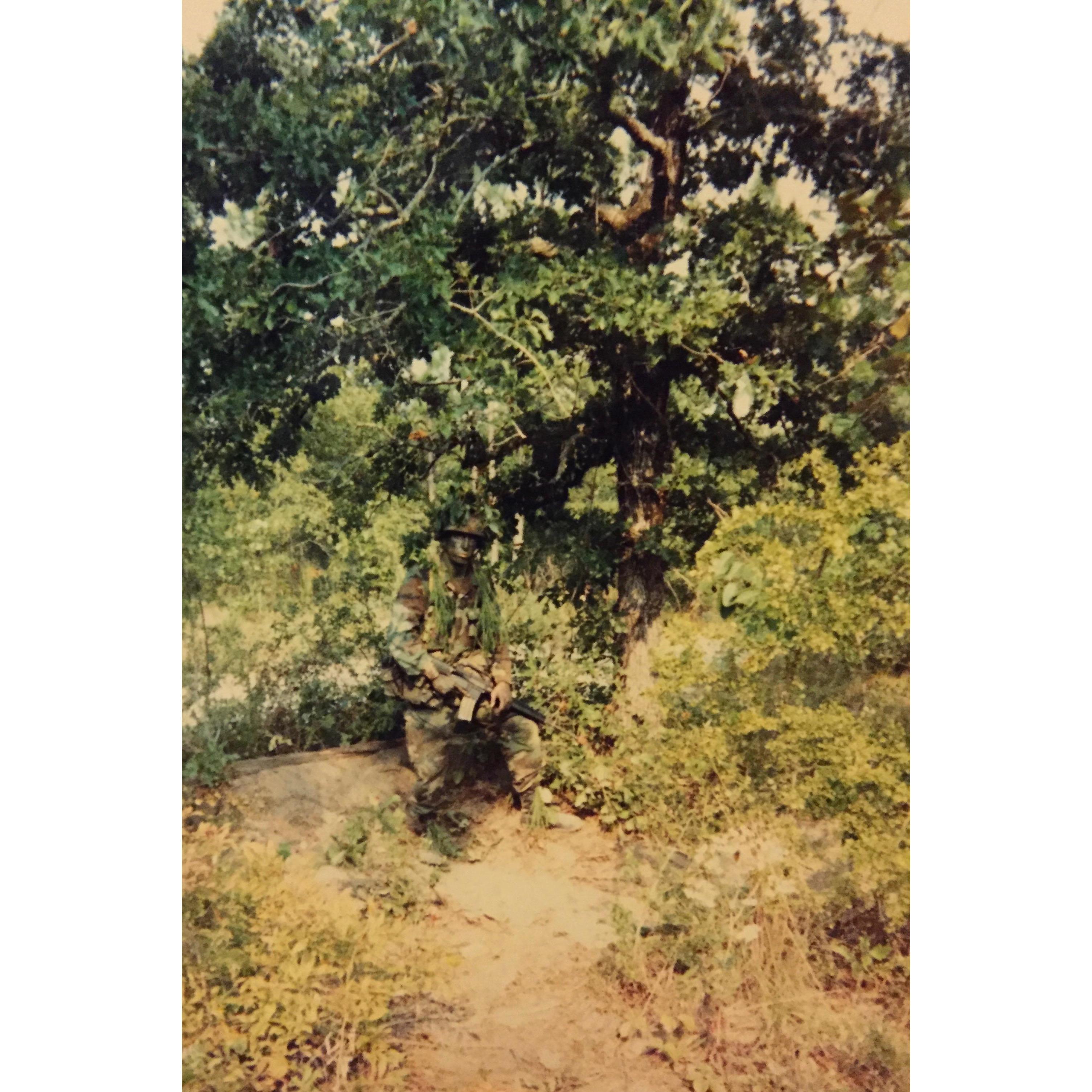 ... basic training, Ft. Benning, Ga, '90