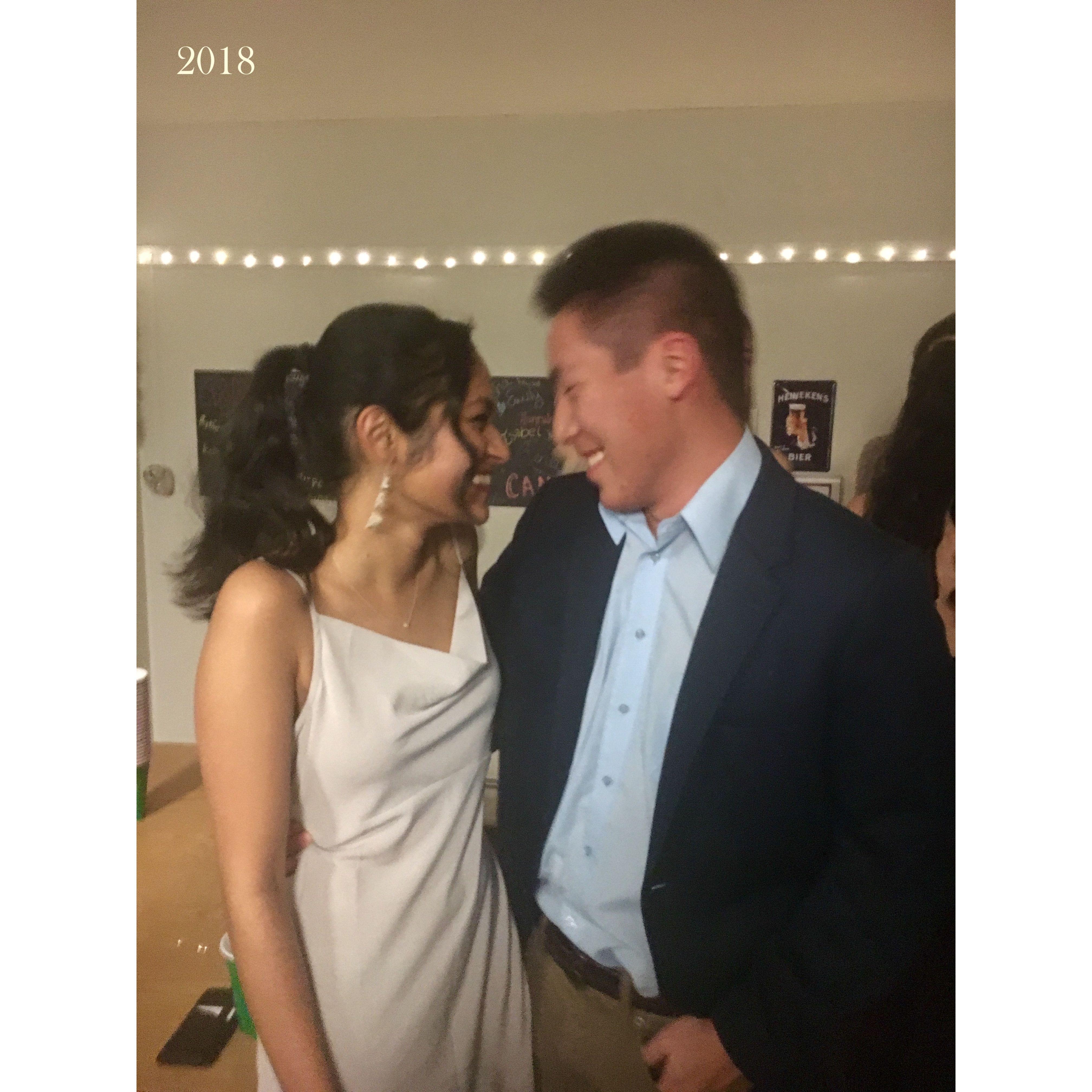 2018: The first annual "pony formal"