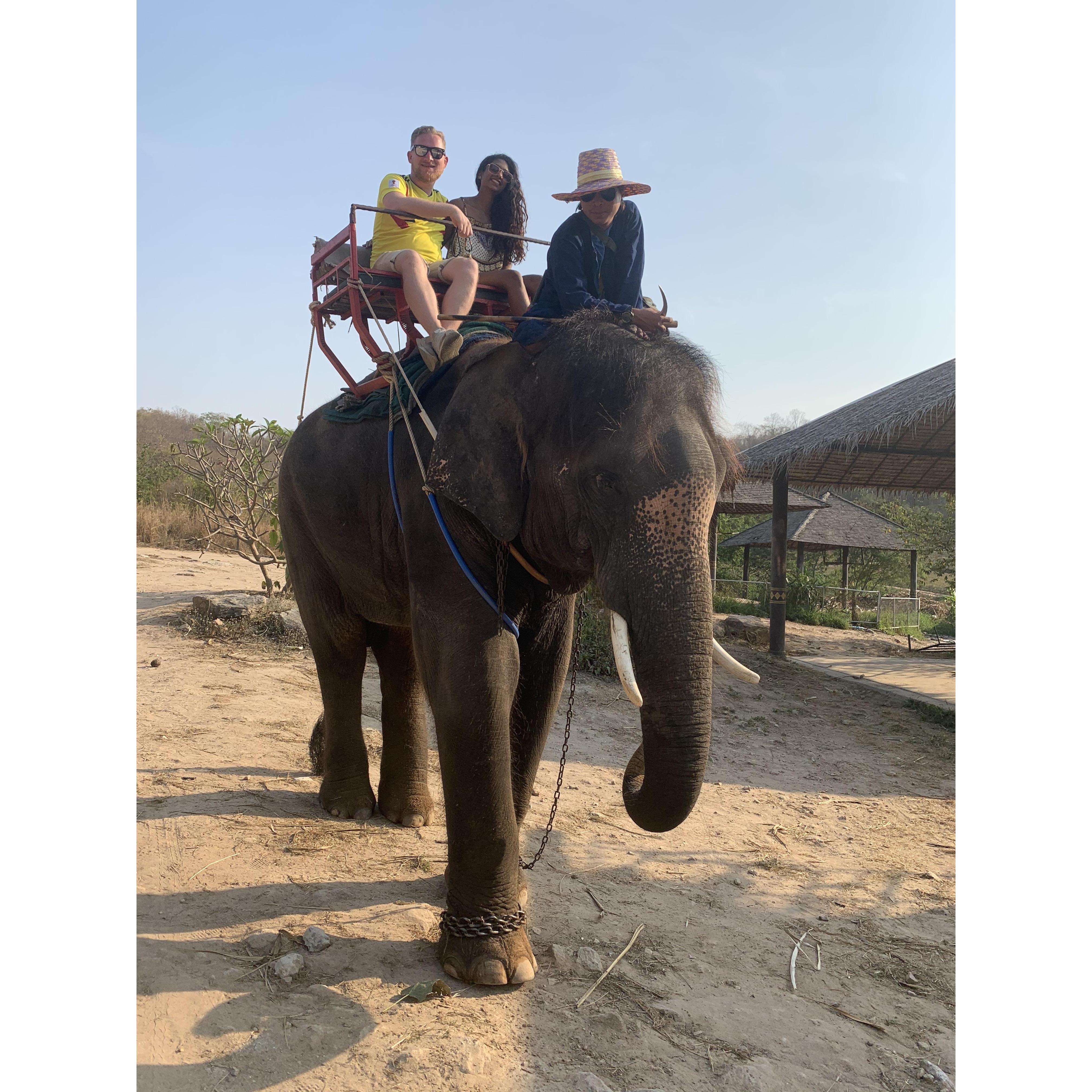 Stealing moments during a work trip to Thailand!