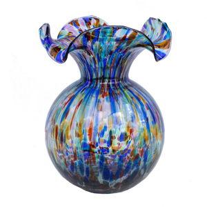 Hibiscus Glass Carnevale Bud Vase
