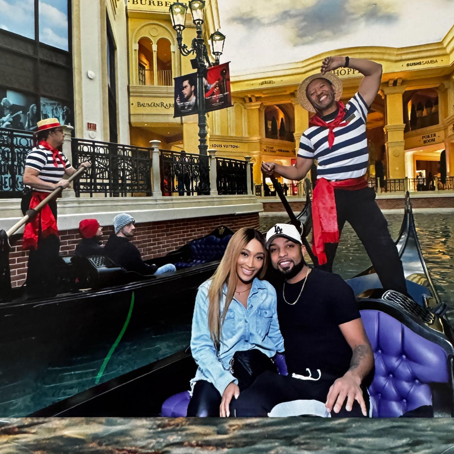 Our first gondola ride together right before Nick proposed.