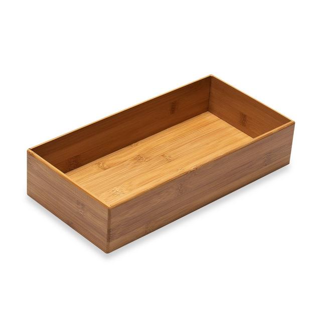 Bamboo 6-Inch x 12-Inch Drawer Organizer