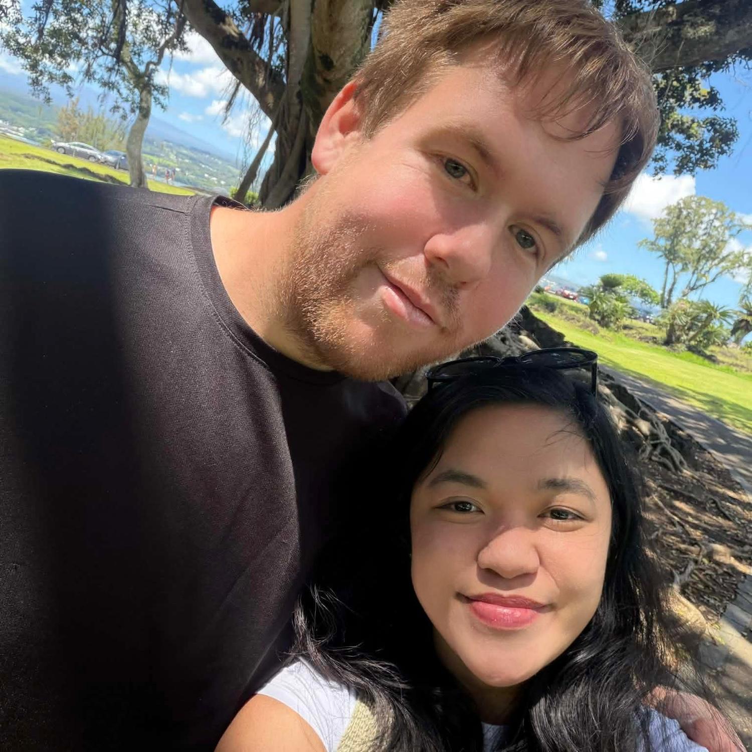 April Fools’ Engagement Day—we took this photo right after the proposal.