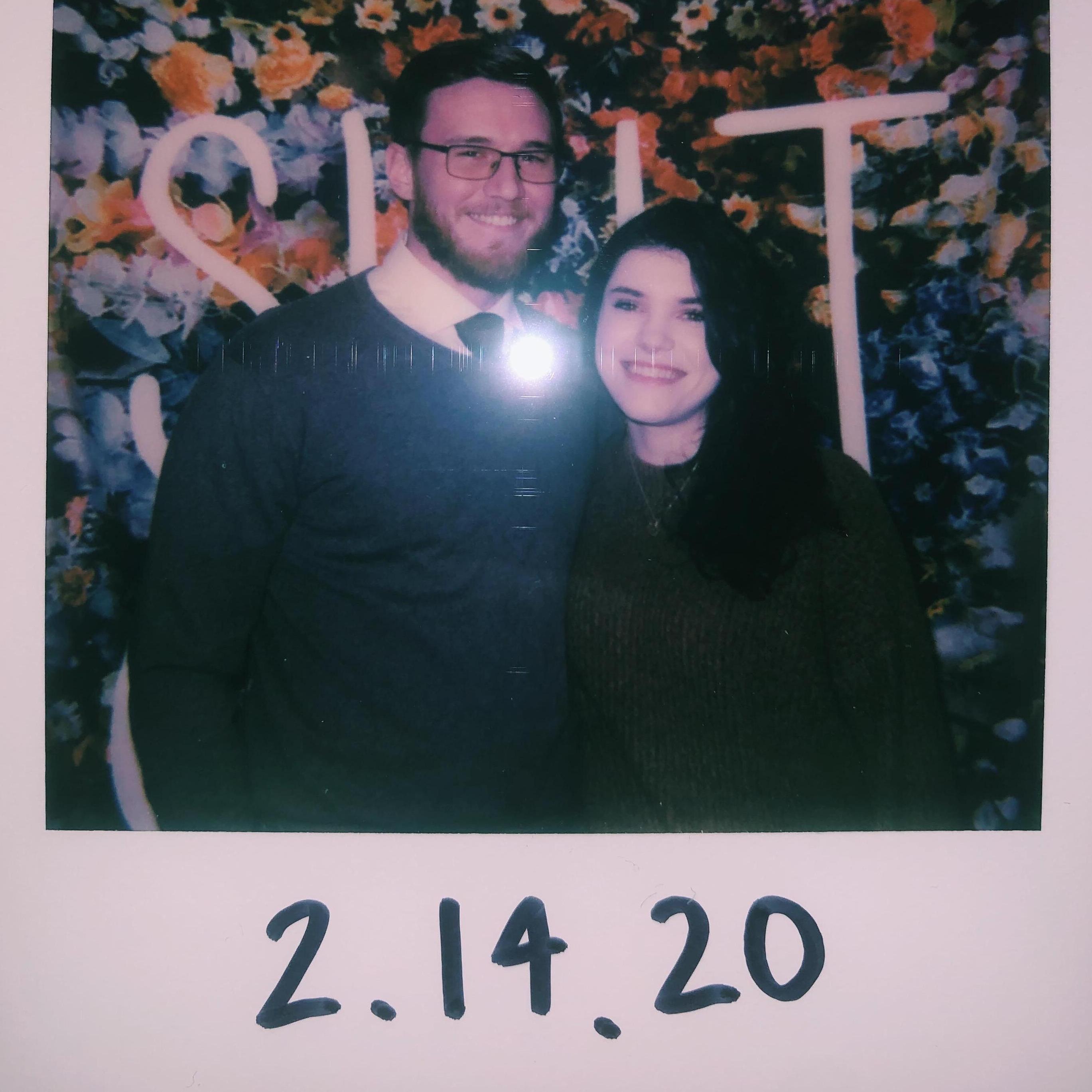 We spent our first Valentine's Day together by going out to The Rathskeller!