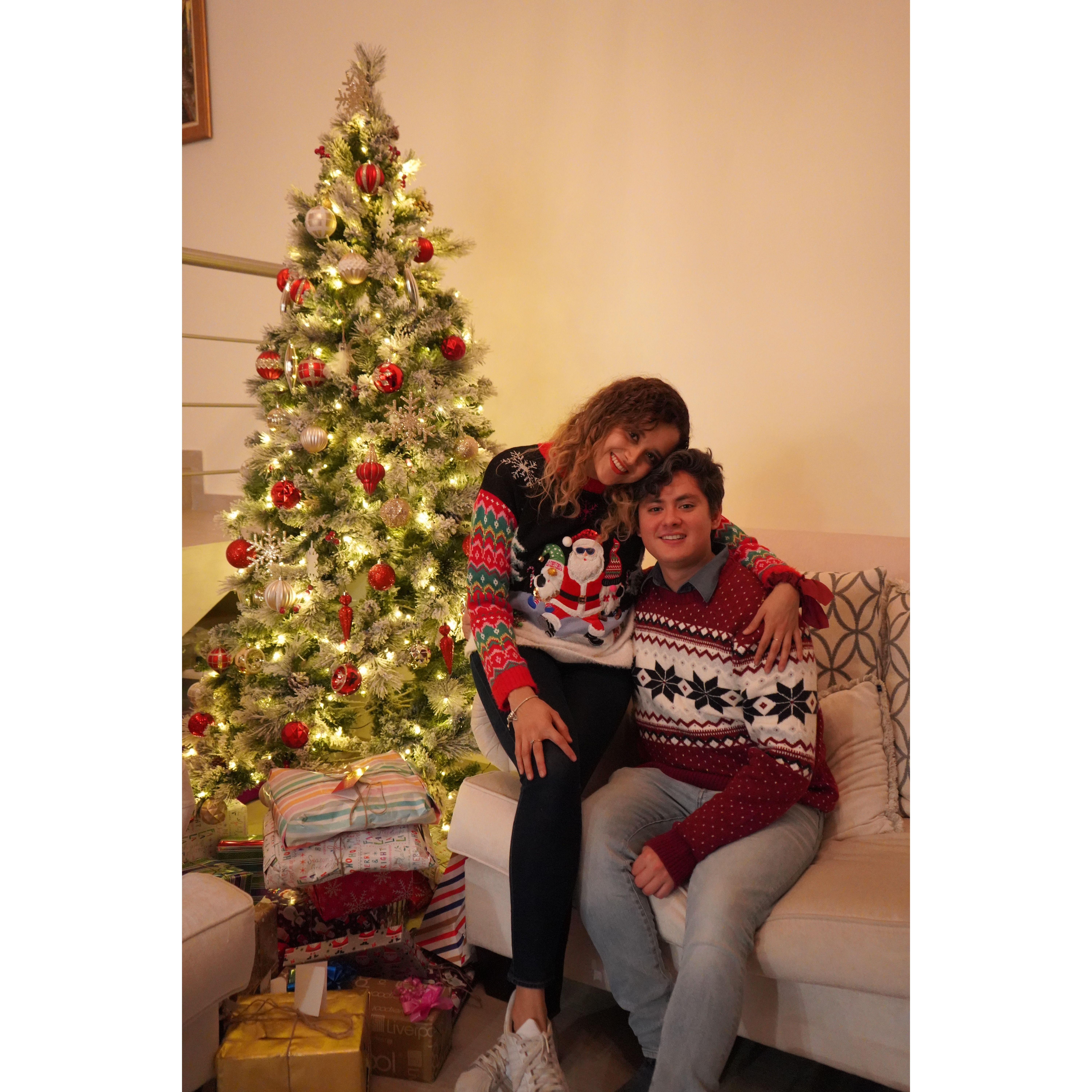 2022, primera navidad juntos.