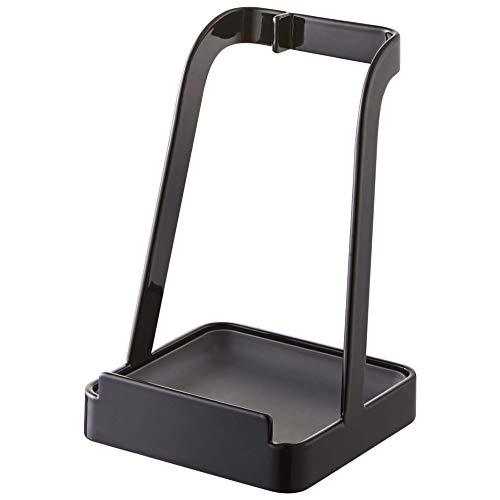 YAMAZAKI home 2249 Yamazaki Tower Ladle Holder-Lid Stand for Utensils in Kitchen, Black