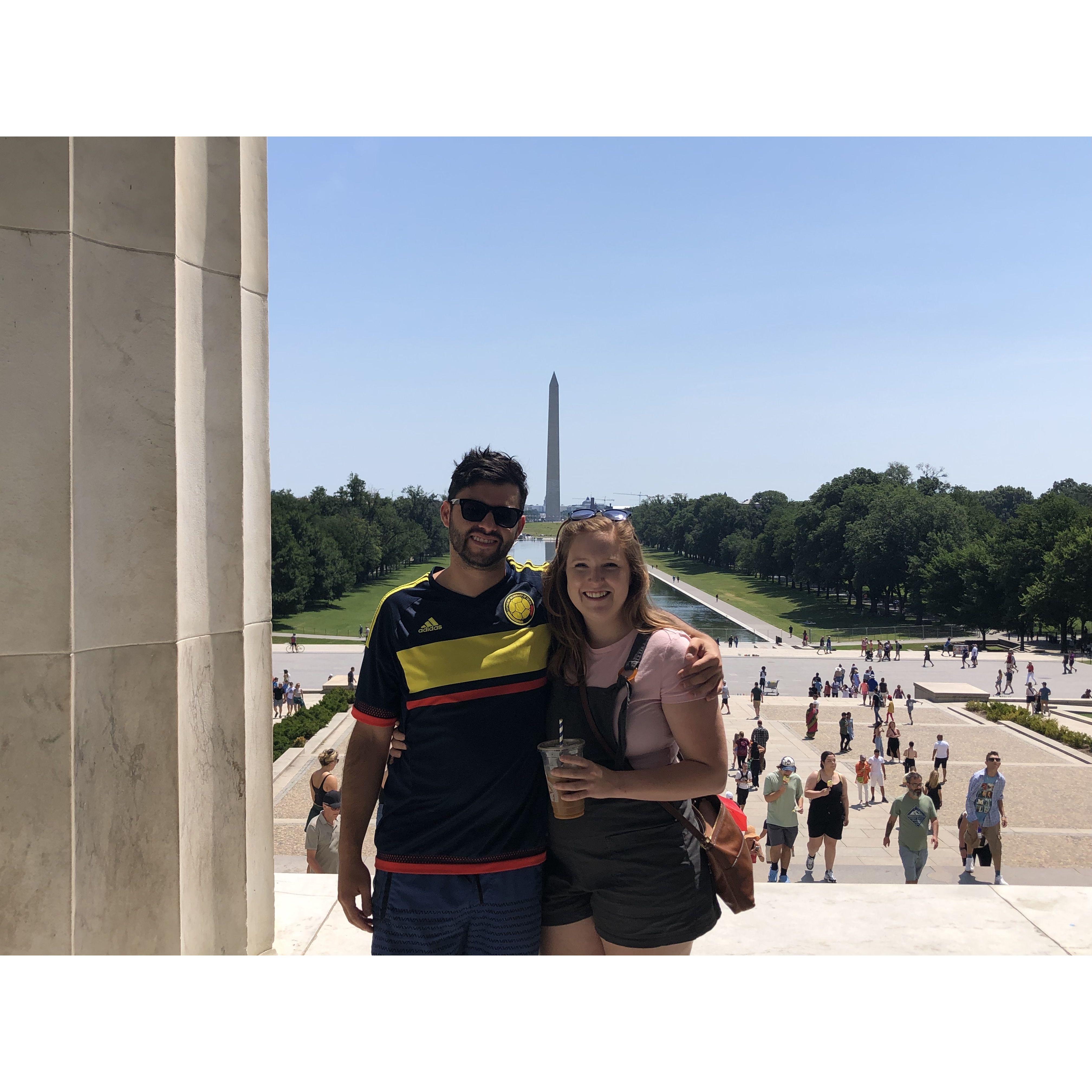 Our trip to Washington D.C. in 2022.