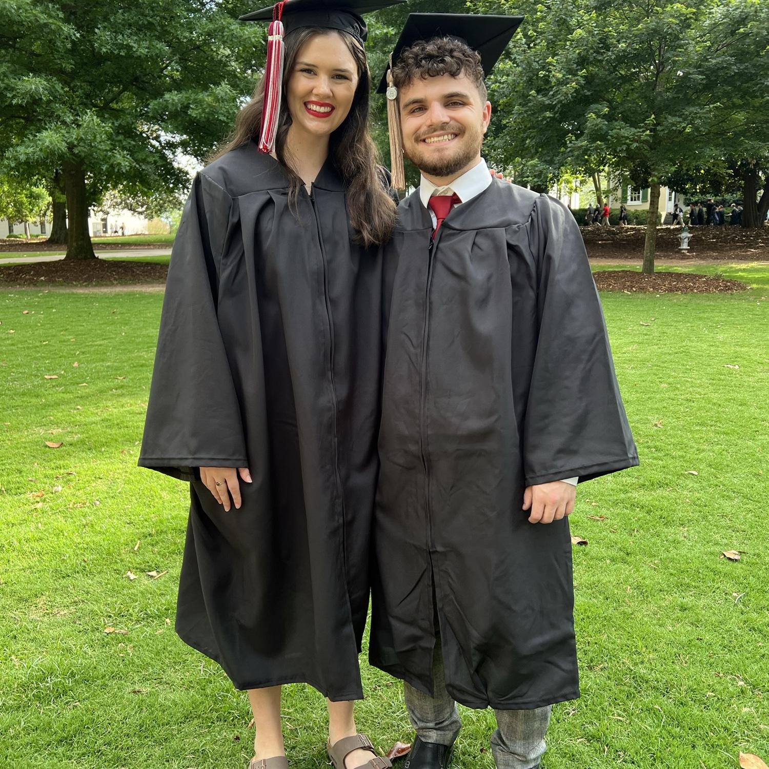 We both graduated from UGA in 2023. Go dawgs!