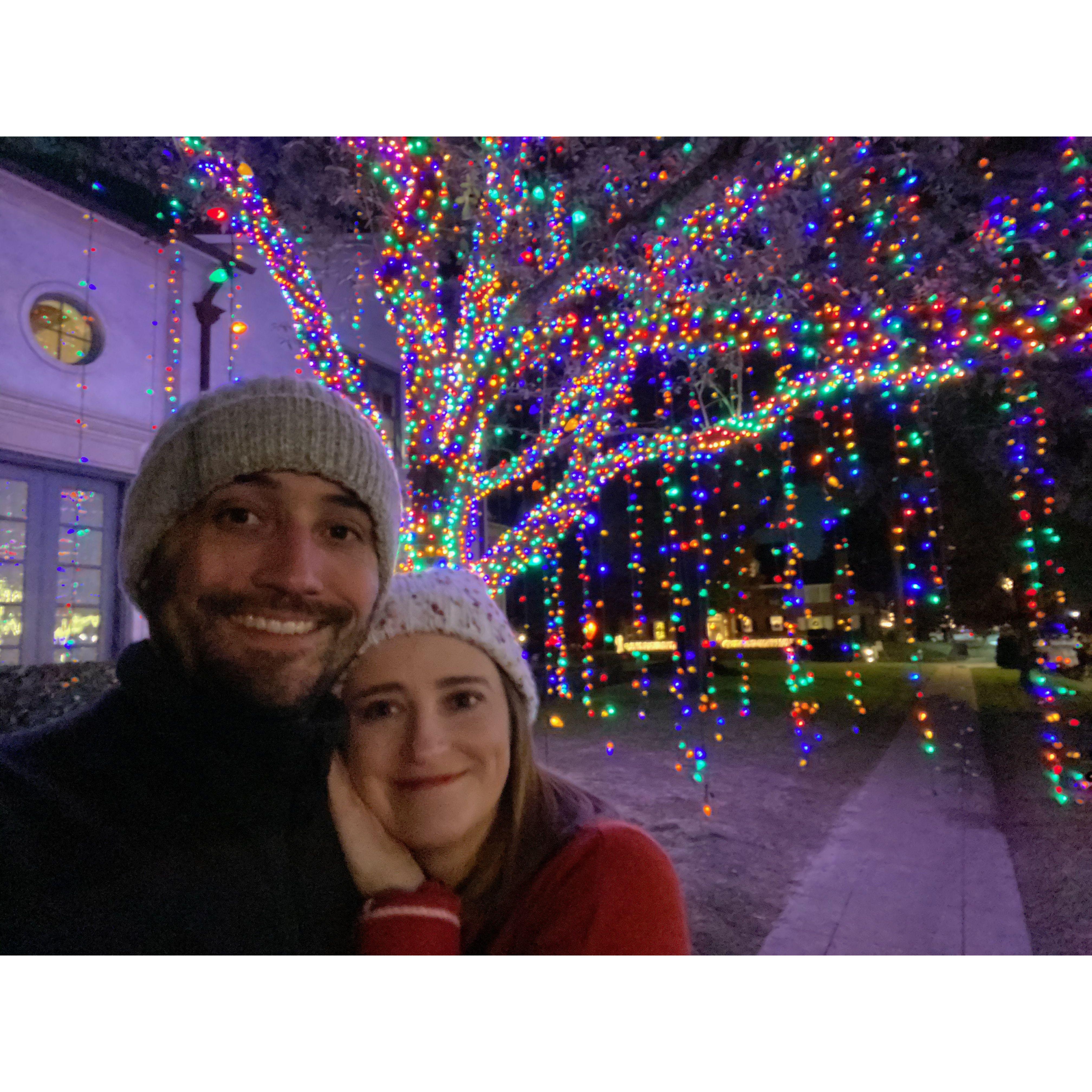 Our first Christmas together! 2020