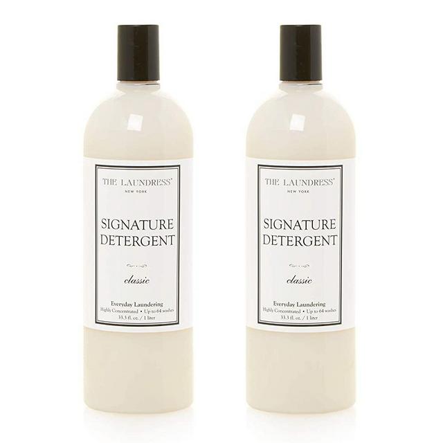 The Laundress New York Signature Detergent - Jasmine, Citrus, Fresh, 33.3 Fl Oz, Classic (2-Pack)