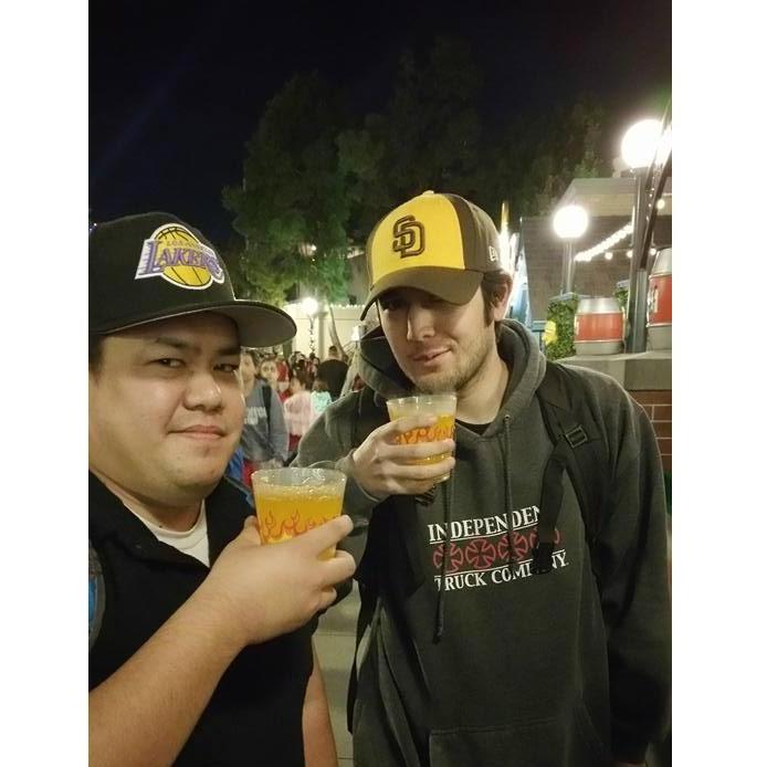 Tim, Elouie and Flaming Moes at Universal
