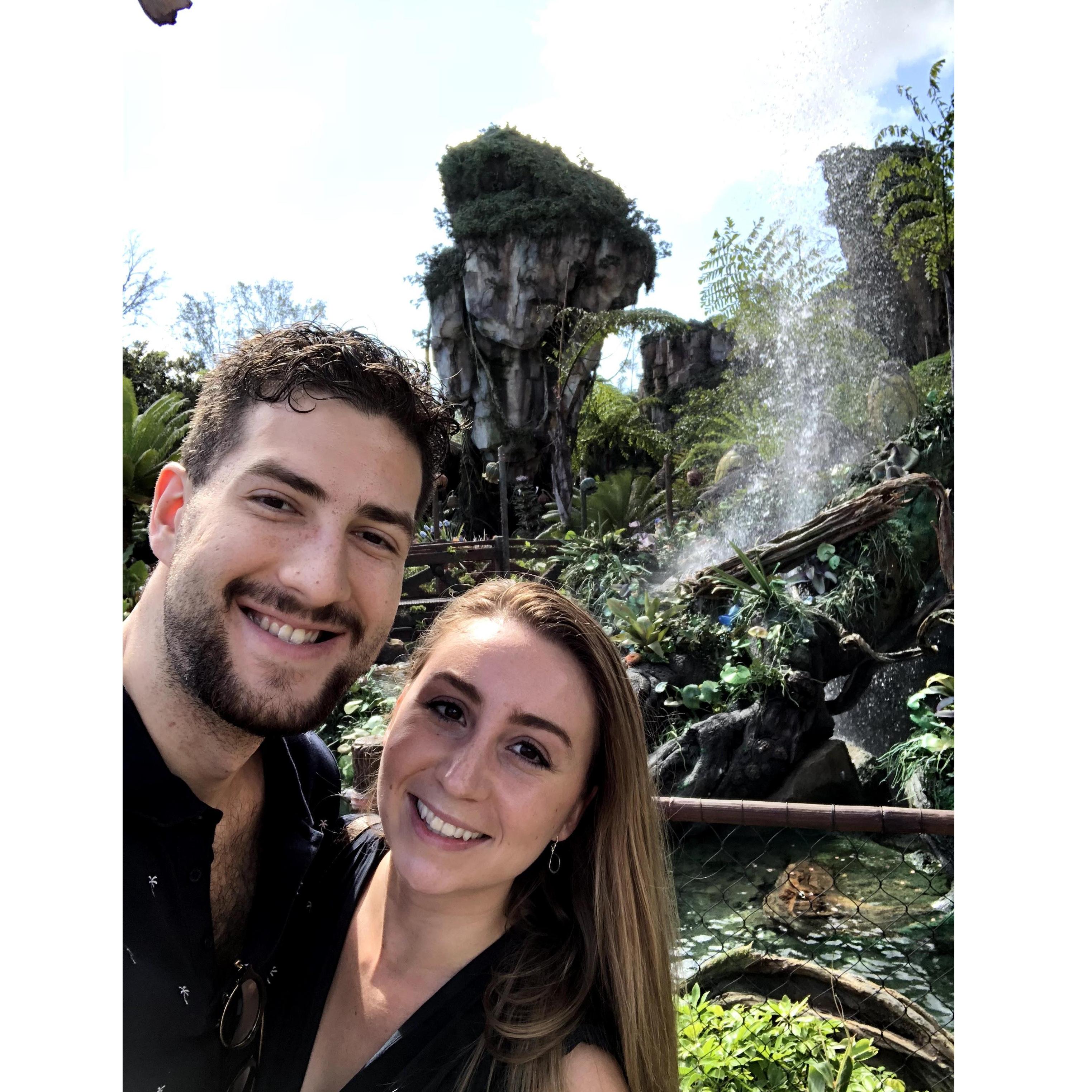 Disney's Pandora Avatar world, Feb 2018