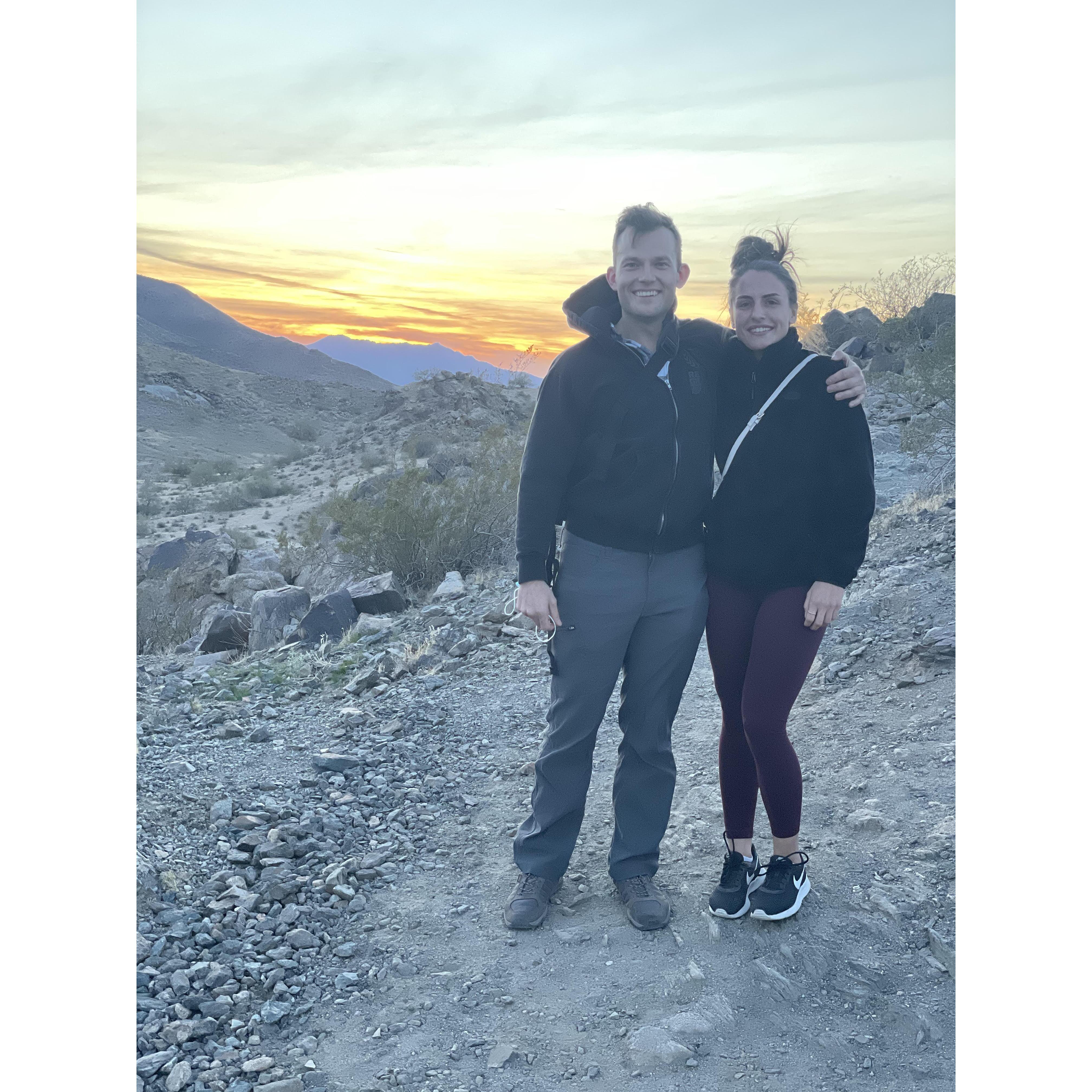 Our first picture together.