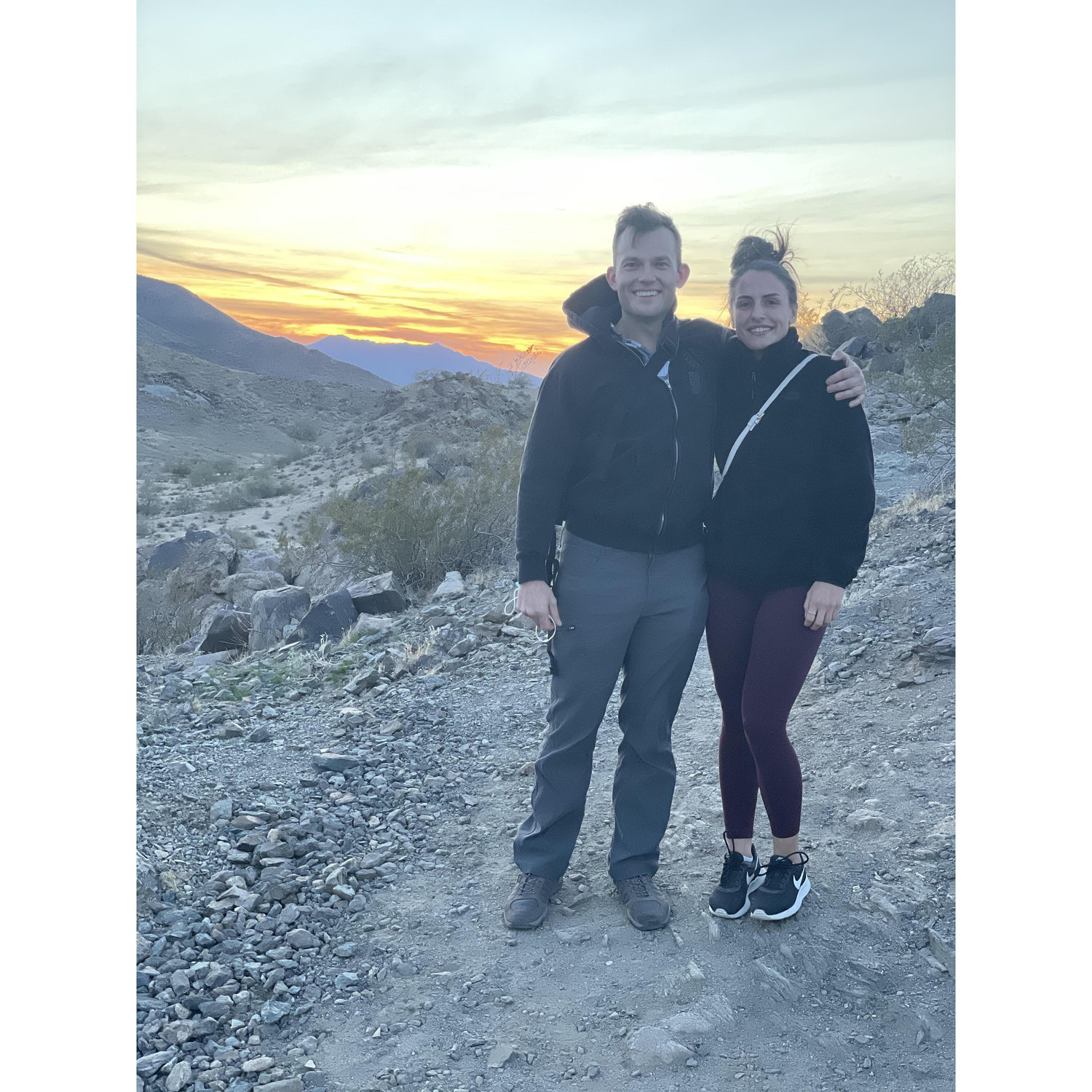 Our first picture together.