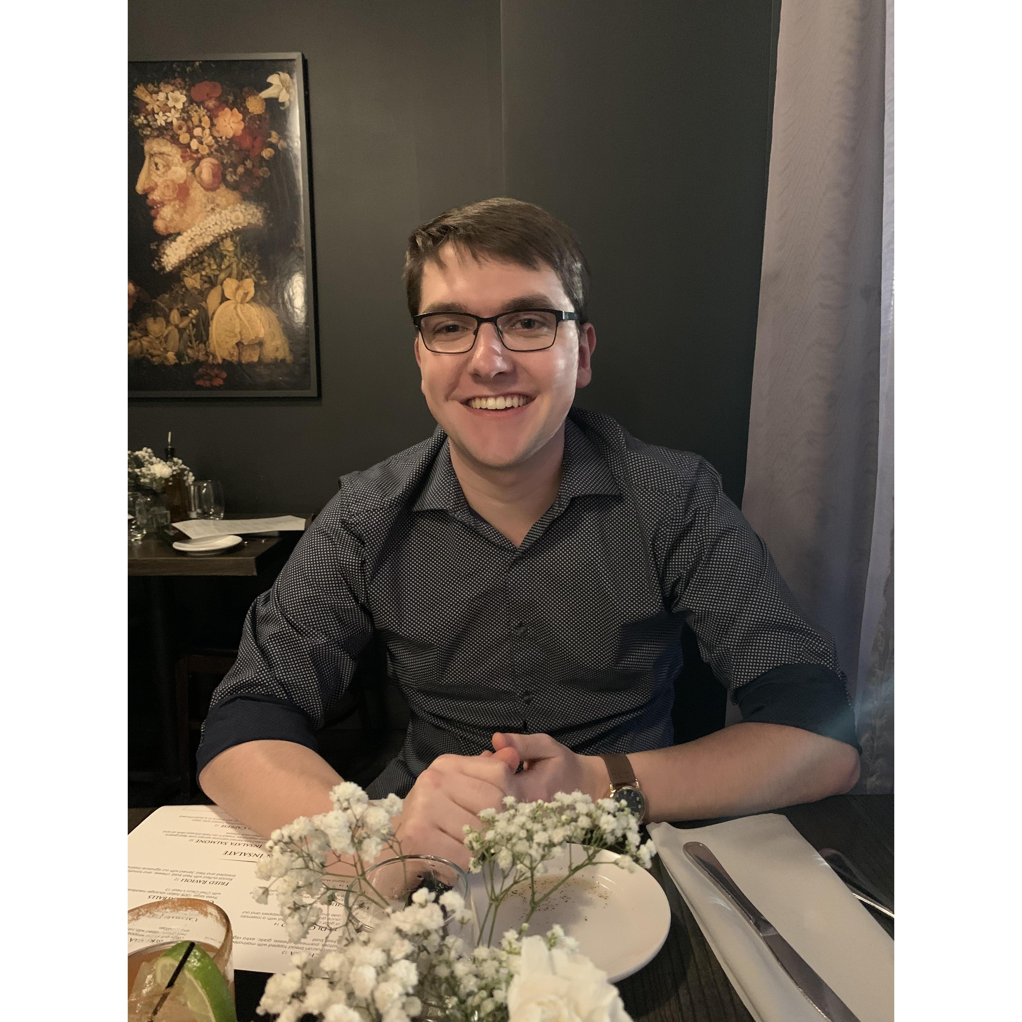 Dinner at Sangiovese Ristorante in Indianapolis
February 14, 2020