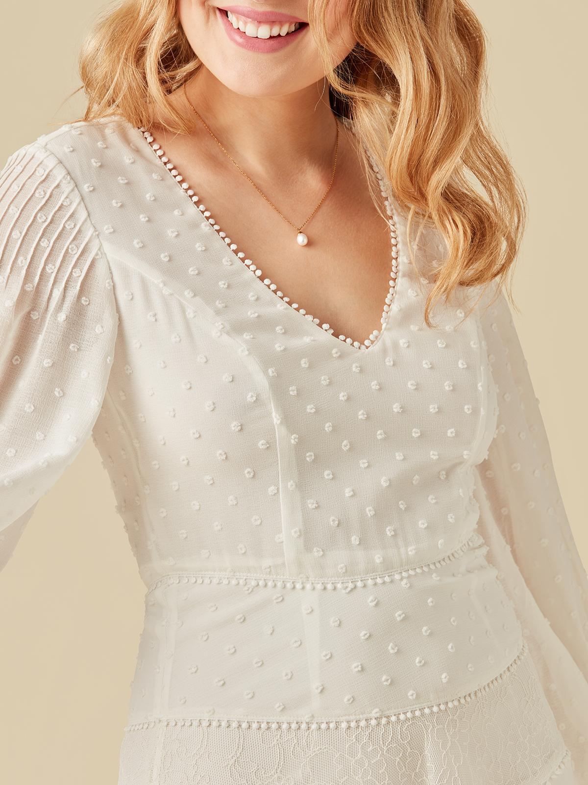 bardot mae lace dress