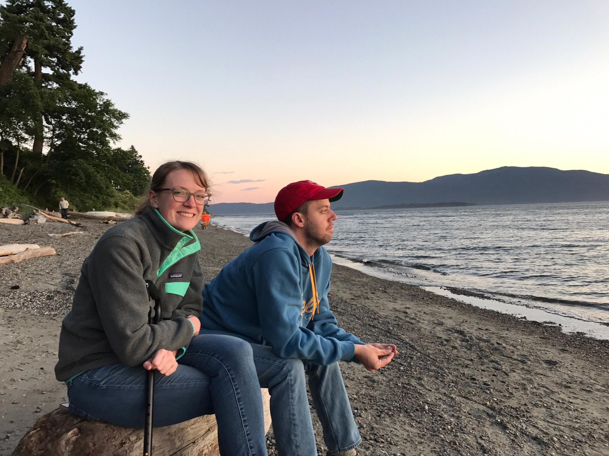 Lummi Island sunset - 2017