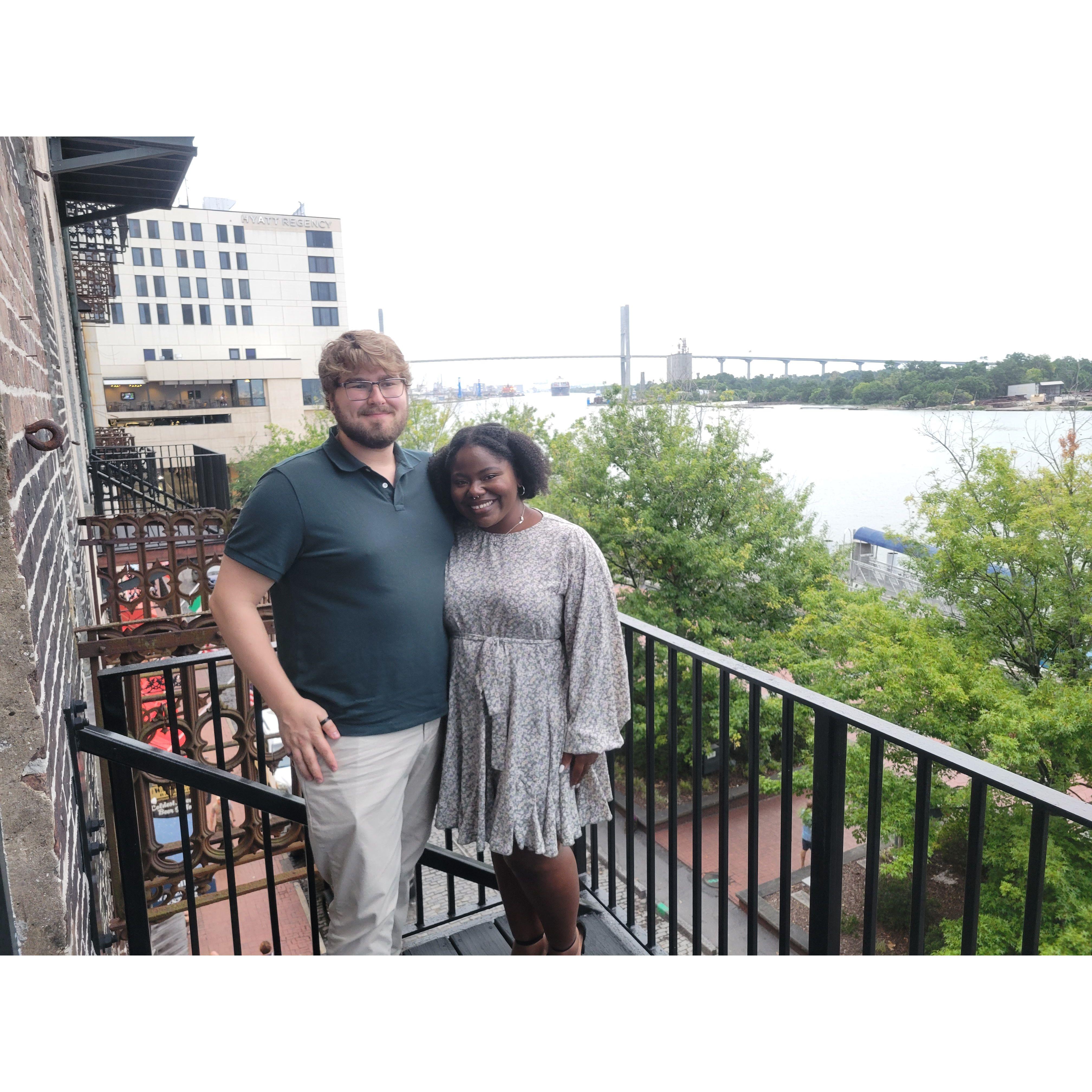 Our first anniversary!