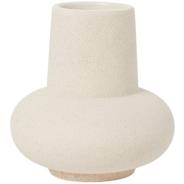 YANWE1 Small Ceramic Vase, Cute Vase, Modern vase, Boho Vase, Decorative Vase, Modern Farmhouse Decor, Unique Vase, Matte Vase for Living Room, Bedroom, Bookshelf, Mantel, Fireplace, Coffee Table