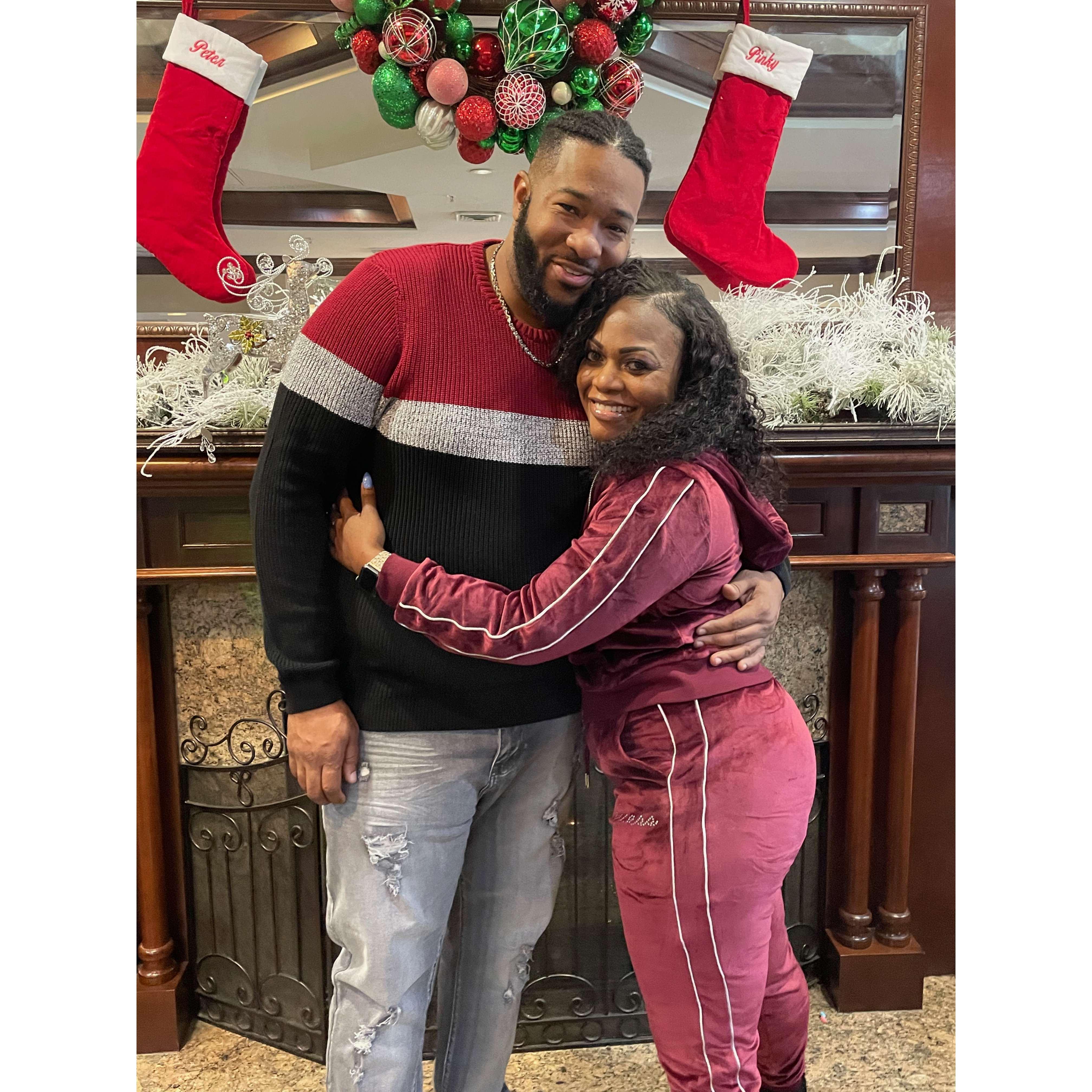 November 2021.  Giving thanks for our love while in New Jersey.