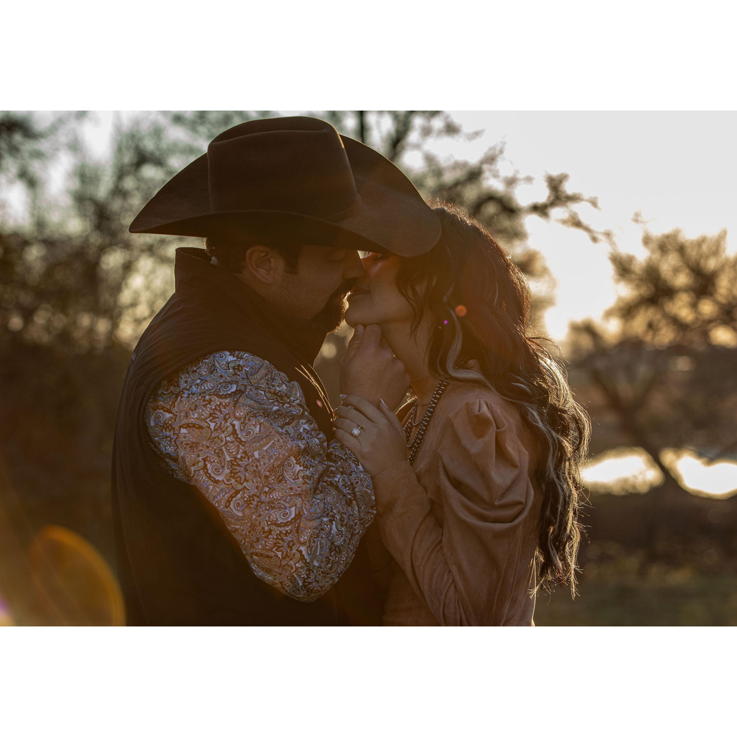 He spent weeks trying to convince me to go on a date with him, and eventually convinced me to come over for moonlight roping (mind you I had no idea what that was)