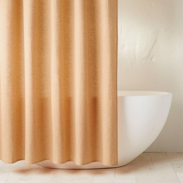 Chambray Shower Curtain Honey - Casaluna™