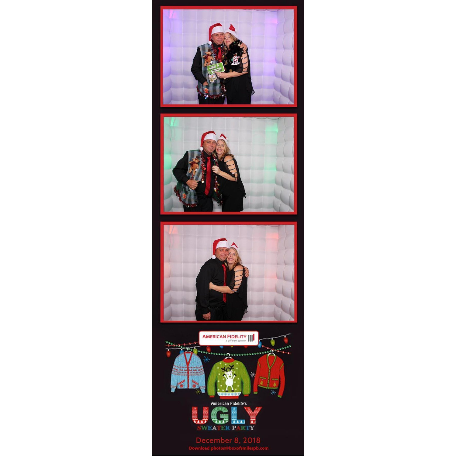 1st Holiday Party together