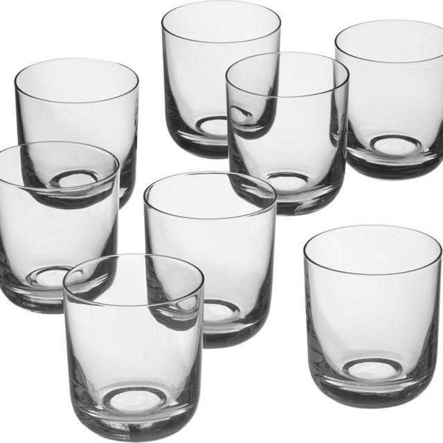 set of 8 watson double old-fashioned glasses