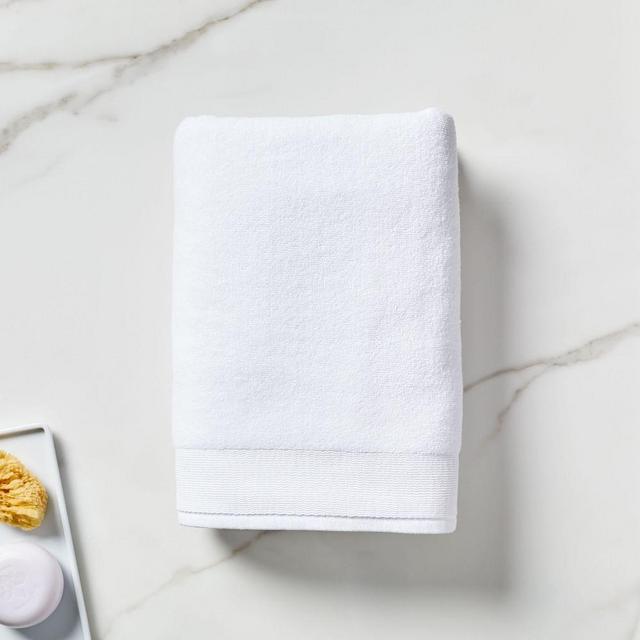 Organic Luxe Fibrosoft Towel, Bath Towel, White