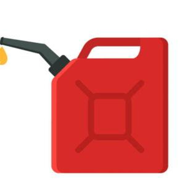 A tank of gas for the trip