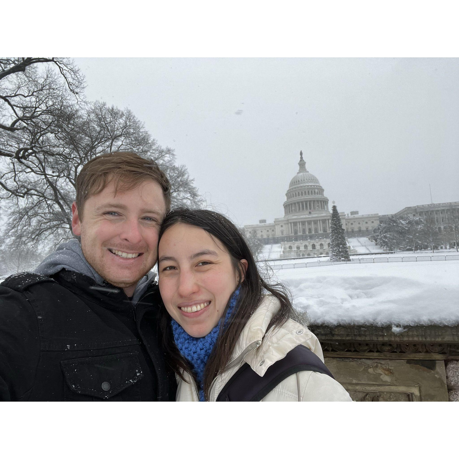 Our DC 2022 trip. Fresh 2 feet of snow the day after we got there...perfect.