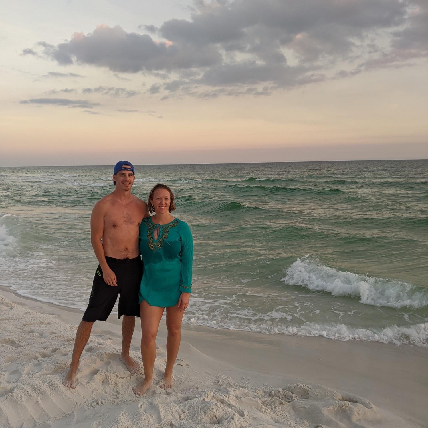 Our first trip together in Destin, FL