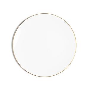 Richard Brendon Line Gold Coupe Salad Plate