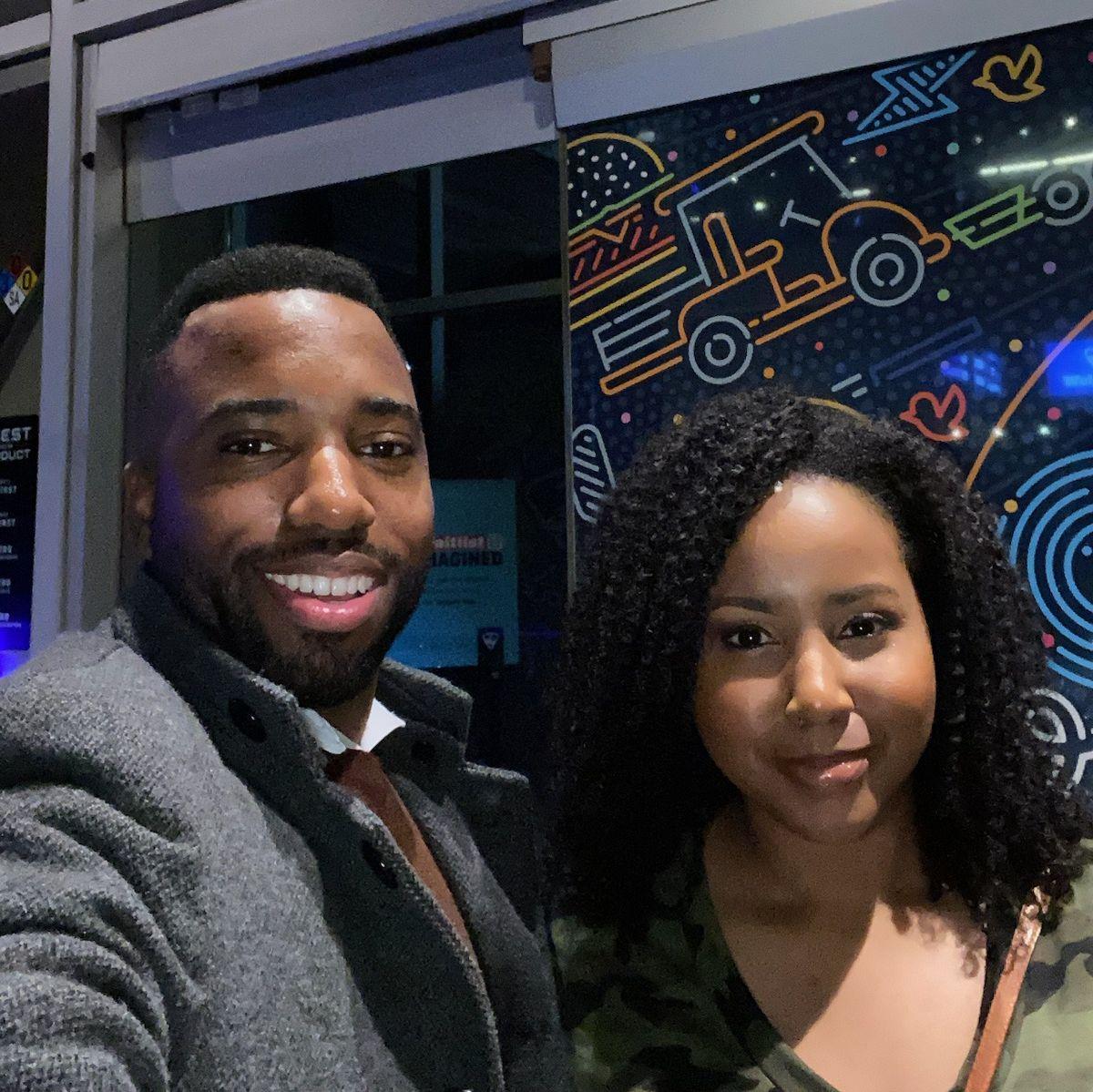 Our first date!