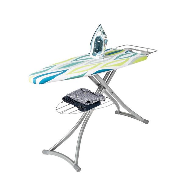 Honey Can Do Ironing Board with Iron Rest and Shelf