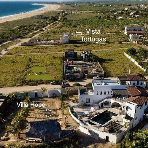 Overhead view of location for Villa Hope vs Vista Tortuga
