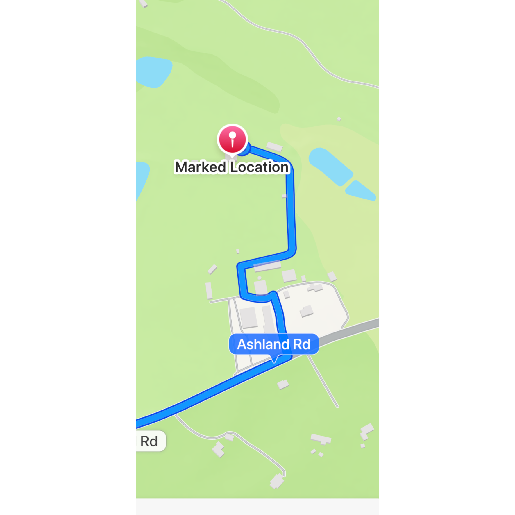 How to get to our wedding once inside Hanover Vegetable Farm.