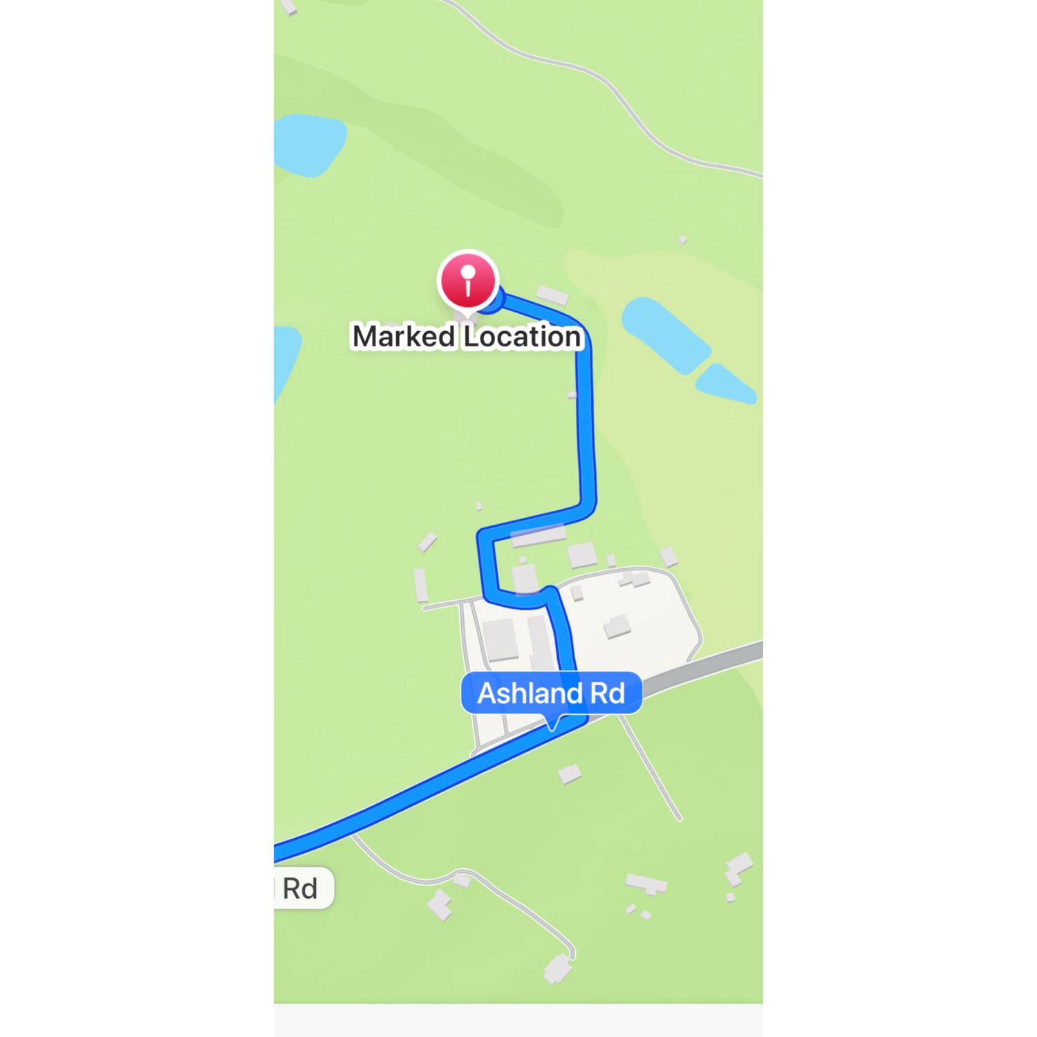 How to get to our wedding once inside Hanover Vegetable Farm.