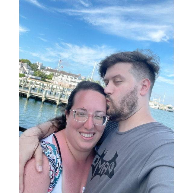 Showing David around Marthas Vineyard