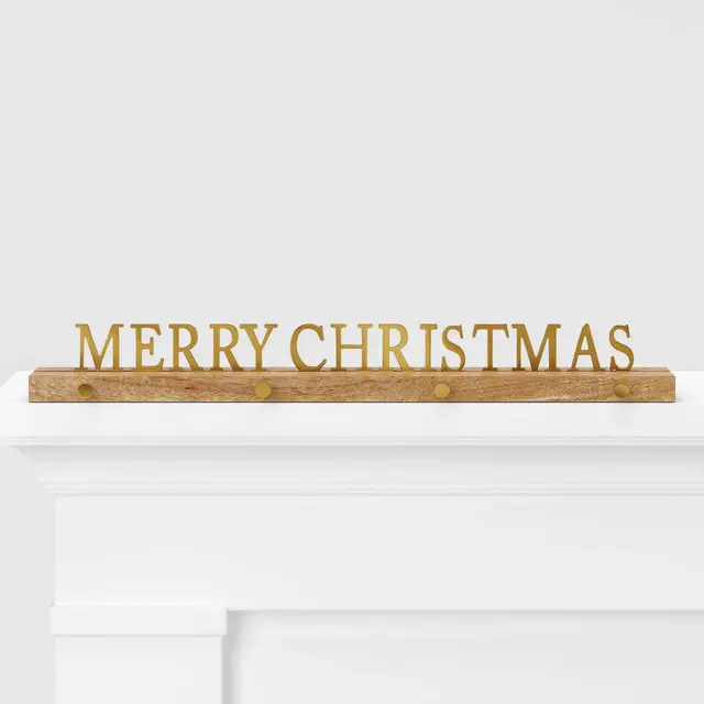Merry Christmas Stocking Holder - Threshold™