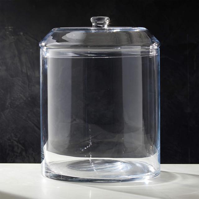 Large Snack Glass Canister
