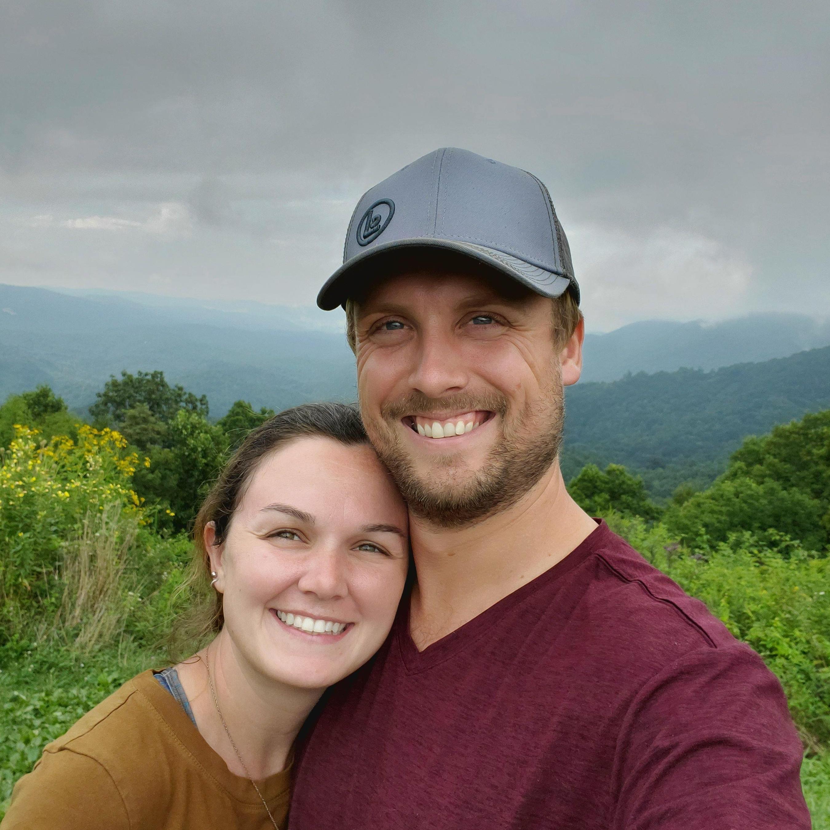 Blue Ridge Parkway for Joe's birthday trip in 2020