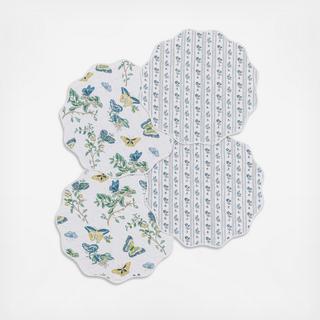 Reversible Quilted Placemat, Set of 4