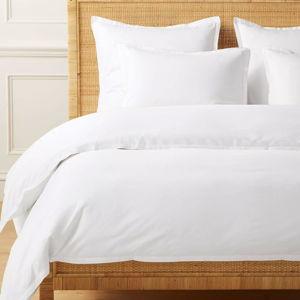 Serena & Lily - Border Frame Sateen Duvet Cover - King