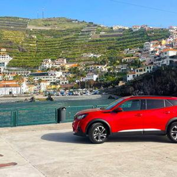 Kylie and Jason zooming around Madeira!