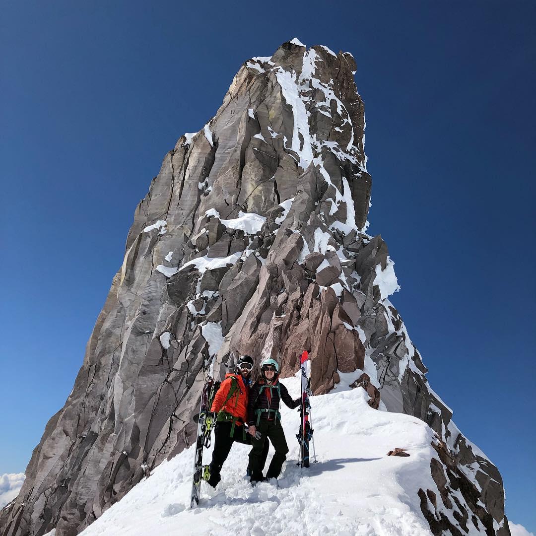 First time summiting Mt. Hood!