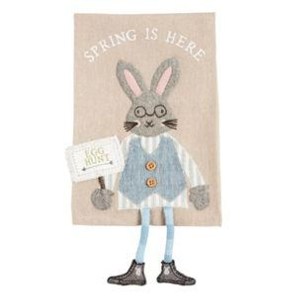 Spring Is Here Dangle Towel