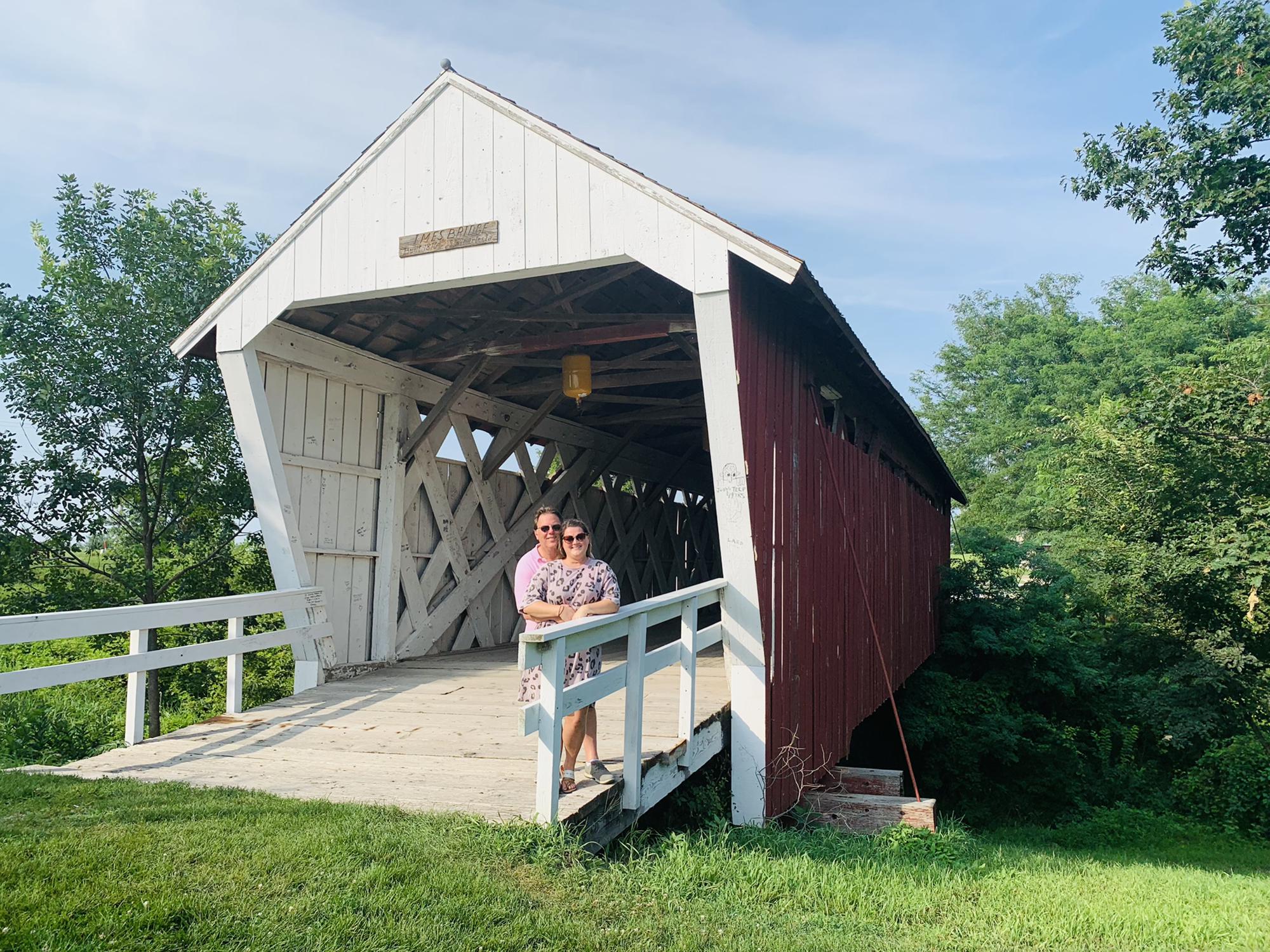 He surprised me and took me to Madison County, Iowa to see the covered bridges.