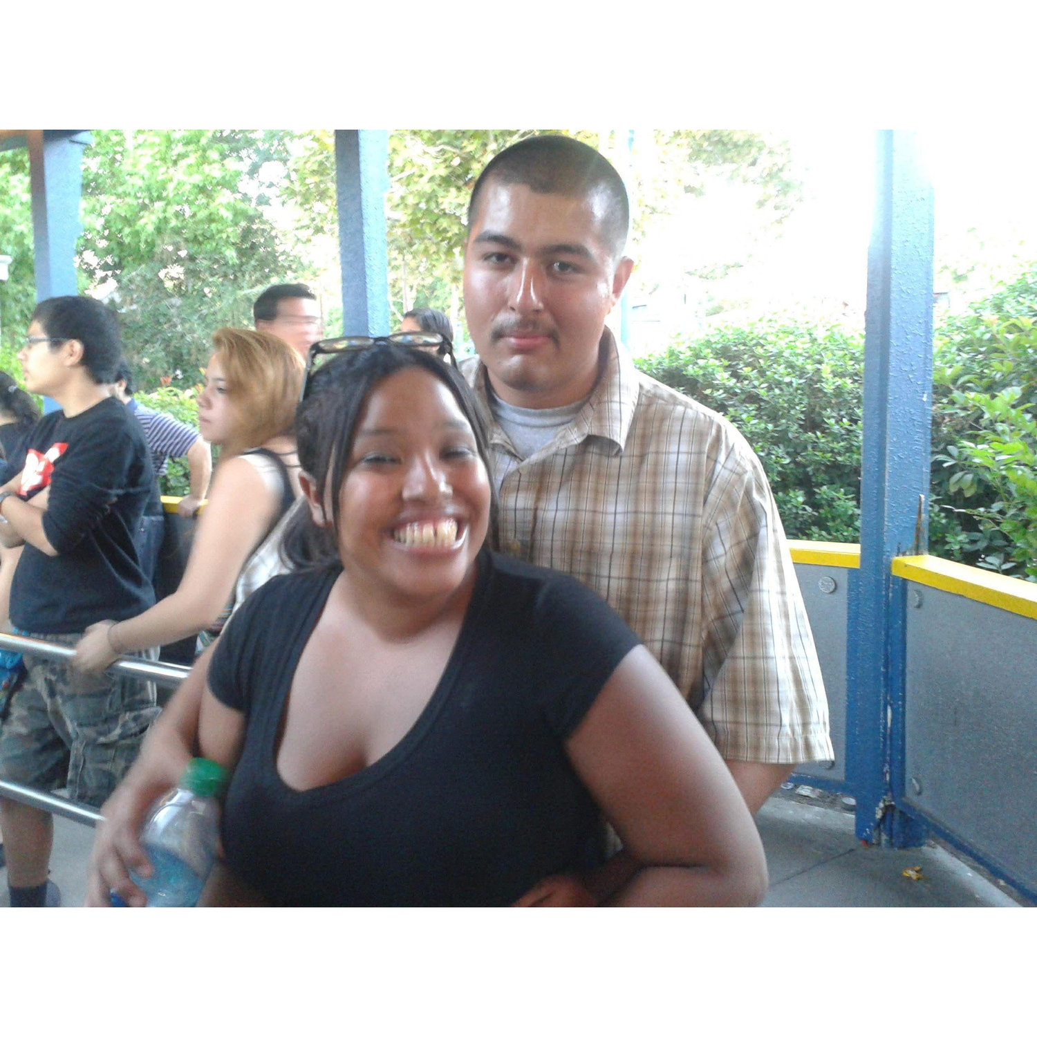 Our first date to universal studios